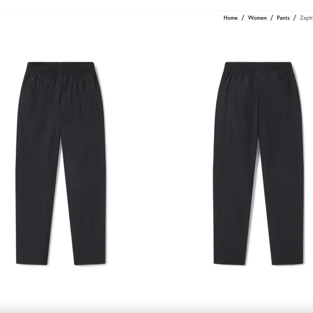 Outdoor Voices Zephyr 26" Pant in Black